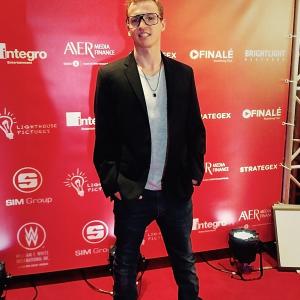 Kyle McCachen 2015 Brightlight Pictures and Lighthouse Picture Red Carpet Party