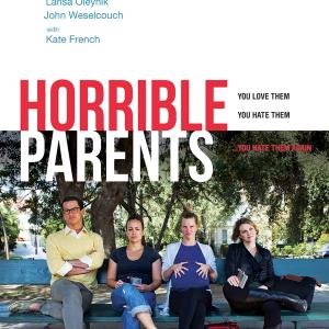 Ash Lendzion Heather Morris Larisa Oleynik and John Weselcouch in Horrible Parents
