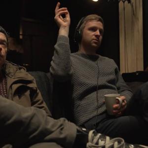 Baldvin Z and lafur Arnalds working on Life in a fishbowl 2014