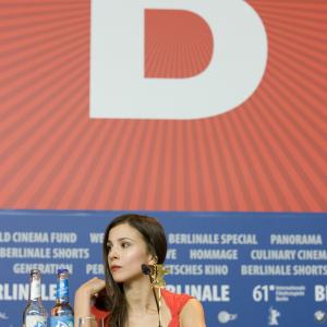 Aylin Tezel at the Berlin International Film Festival 2011 presenting her film Almanya  Welcome to Germany competition