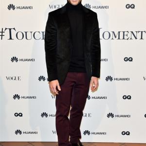 Ed Hendrik (a.k.a. Edoardo Purgatori) at event for Touch Your Moment organized by GQ and Vogue