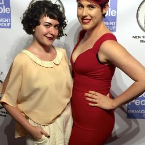 Caitlin Johnston and Loralee Tyson at event of the New York New Works Theatre Festival 2015