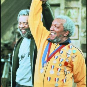 Still of Redd Foxx and Whitman Mayo in Sanford and Son 1972