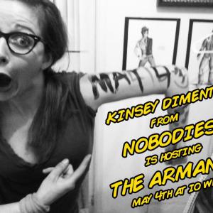 Kinsey Diment hosts The Armando iOWEST Comedy Club and Theater