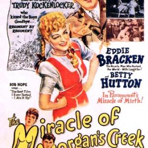 Betty Hutton and Eddie Bracken in The Miracle of Morgan's Creek (1944)