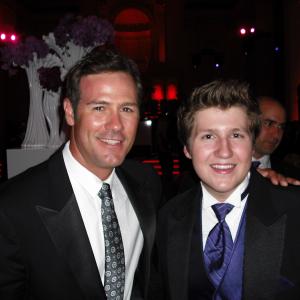 David with The Insiders Chris Jacobs at Entertainment Tonights Emmy After Party