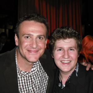 David with Jason Segel at The Muppet's Premiere and After Party
