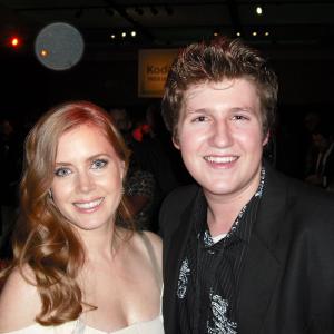 David with Amy Adams at The Muppets Premiere, After Party.