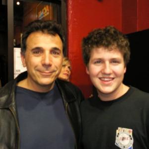 David with Actor Mark DeCarlo