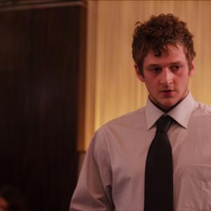 Jerod Meagher as a server in Encounter directed by Christine Shin