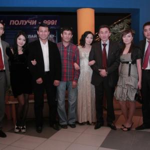 On a release of the film Reverse Side, 2009, Astana, Kazakhstan