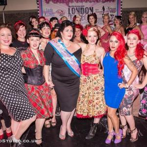 Fabia Cerra ~ was crowned Miss Pin-Up UK 2014/2015 on 28th September 2014. The London Tattoo Convention.