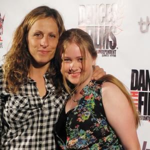 Janine Sides and Kaitlin Morgan at the 2013 Dances With Films Film Festival