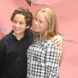 Kaitlin Morgan and Gerry Orz at the 2012 Save the Smiles St Judes Charity Event