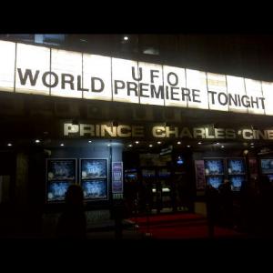ATTENDING THE UFO WORLD PREMIERE,JEAN CLAUDE VAN DAMME AND BIANCA BREE.