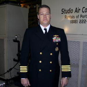 Naval Commander Wayne For Bones season 7