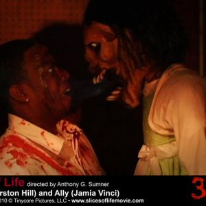 Thurston Hill and Jamia Vinci in III Slices of Life (2010)