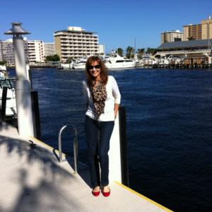 Ft. Lauderdale location shoot with producer Carole Myers, December, 2014