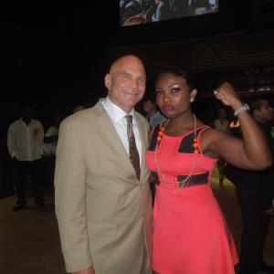 Patrick Kilpatrick  Jennifer Oguzie at the World Premier of Chavez Cage of Glory held Sep 13th 2013 at the TCL Chinese theater