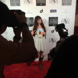 Lisa Ovies producer of Taking My Parents to Burning Man at the SOHO International Film Festival 2014