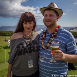 Producers Lisa Ovies and Joel Aston McCarthy of Taking My Parents to Burning Man at the Maui film Festival