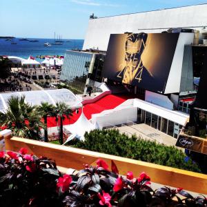 Shot from the Screen Australia offices at the 67th Festival De Cannes