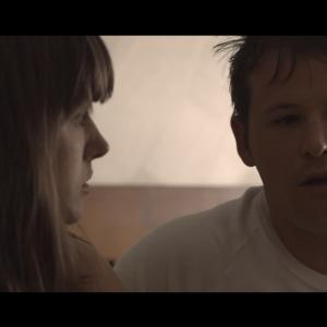 Screenshot from my short film 'Genetics' featuring lead actor Dean Kirkright and Kelly Robinson