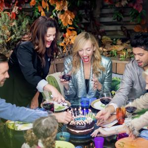 Still of Drew Barrymore, Toni Collette, Paddy Considine and Dominic Cooper in Miss You Already (2015)
