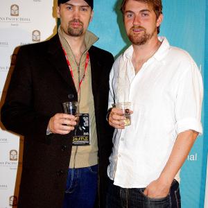 Aron Michael Thompson and producer Quinn Rudee SIFF 2010 Closing Night Red Carpet SHUFFLE