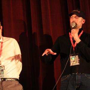 Filmmakers' Q&A after premier of SHUFFLE, at the Seattle International Film Festival, 2010