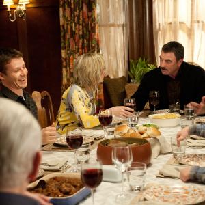 Still of Tom Selleck Bridget Moynahan Amy Carlson Will Estes Sami Gayle and Andrew Terraciano in Blue Bloods 2010