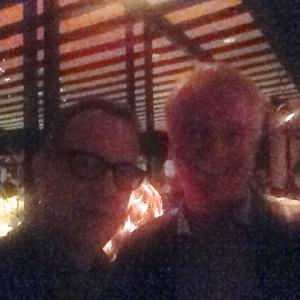 Tom Hanks and Michael Olsen at Sonys Golden Globes Party
