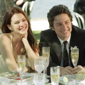 Still of Jacinda Barrett and Zach Braff in The Last Kiss 2006
