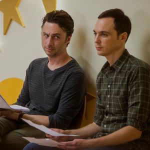 Zach Braff and Jim Parsons in Wish I Was Here (2014)