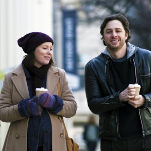 Still of Isabelle Blais and Zach Braff in The High Cost of Living (2010)