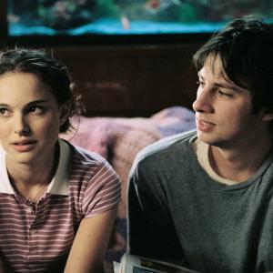 Still of Natalie Portman and Zach Braff in Garden State (2004)