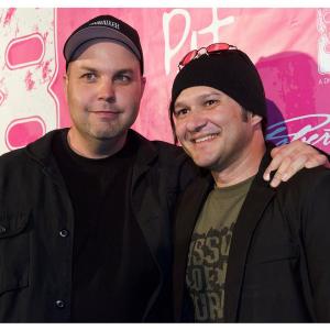 Neo Edmund and Neil DMonte at the Agent 88 Red Carpet Premier!
