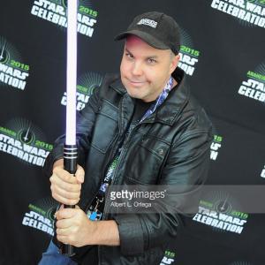 ANAHEIM CA  APRIL 19 Writer Neo Edmund at Day Four of Disneys 2015 Star Wars Celebration held at the Anaheim Convention Center on April 19 2015 in Anaheim California Photo by Albert L OrtegaGetty Images