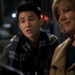Still of Hank Chen and Christine Lahti in Law  Order Special Victims Unit