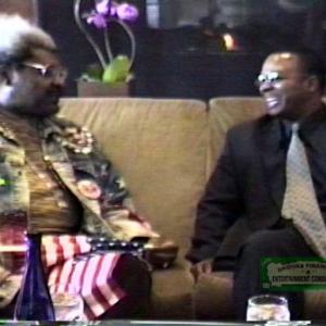 Shon Brooks interview's Don King on the S.O.B show produced and created by Brooks Financial & Entertainment Consultants Inc.