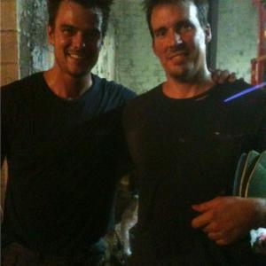 Doubling Josh Duhamel on Fire With Fire, 2011