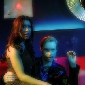 Samantha (Lisa Weldon) and Sidorov (Konstantin Soukhovetski) at the club.
