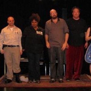Cast and Crew of Shower Frown off Broadway Play