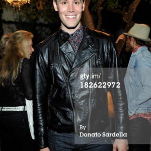 Television personality Matthew Hoffman attends a private dinner supporting fashion line Rag & Bone