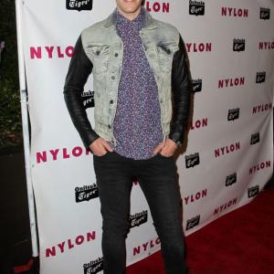 Television Host Matthew Hoffman arrives at Nylon Magazines Young Hollywood Party