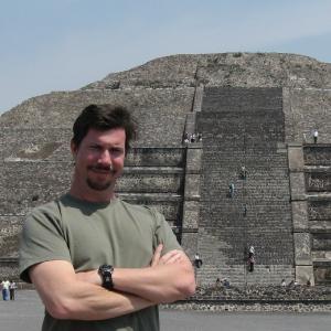 Ed at Teotihuacan