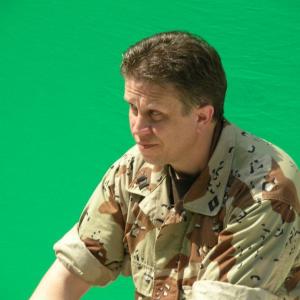 Green-Screen filming on the set of 
