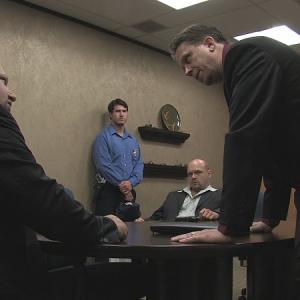 Acting as Alexander Jiovonicci the UnderBoss in Crossing the Enemy Identity Crisis Scene in the mob board room