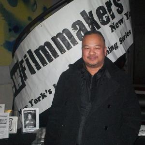 Director Joseph Villapaz after screening of No One Lives Forever on Jan 3 2013 at the Anthology Film Archives NYC