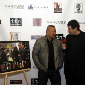 Director Joseph Villapaz being interviewed at the 2011 New York International Independent Film  Video Festival